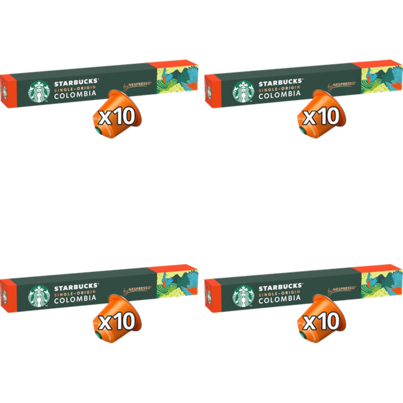 Starbucks Nespresso Colombia capsules 4-pack