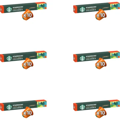 Starbucks Nespresso Colombia capsules 6-pack