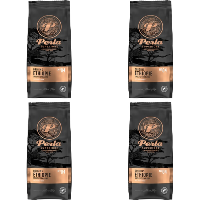Perla Superiore Ethiopie snelfiltermaling 4-pack
