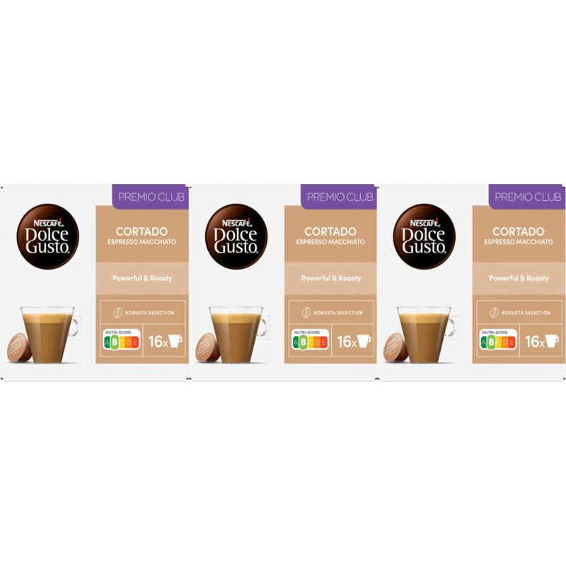 Nescafé Dolce Gusto Cortado macchiatto capsules 3-pack