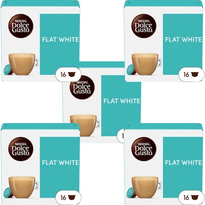 Nescafé Dolce Gusto Flat white 5-pack