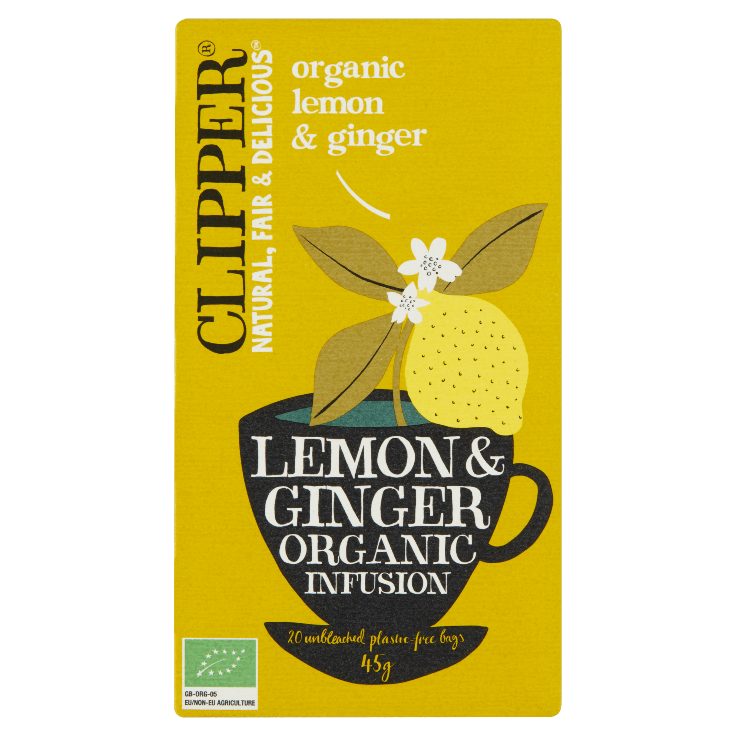 Clipper Lemon ginger rooibos