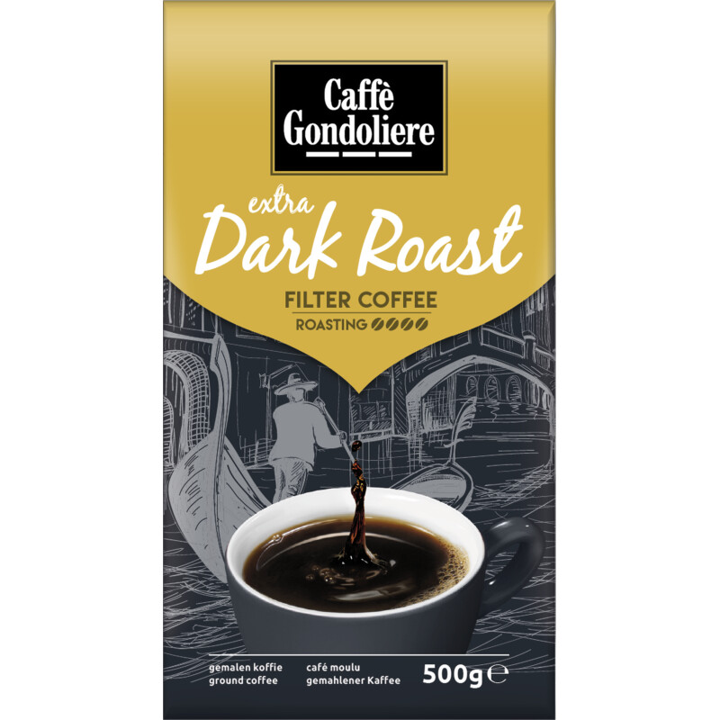 Caffè Gondoliere Extra dark roast filter coffee