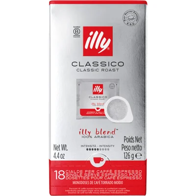 illy Classico 100% Arabica servings