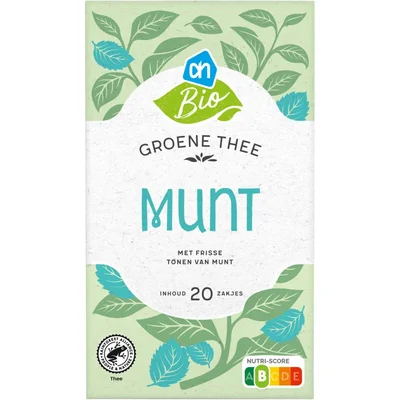 AH Biologisch Groene thee munt
