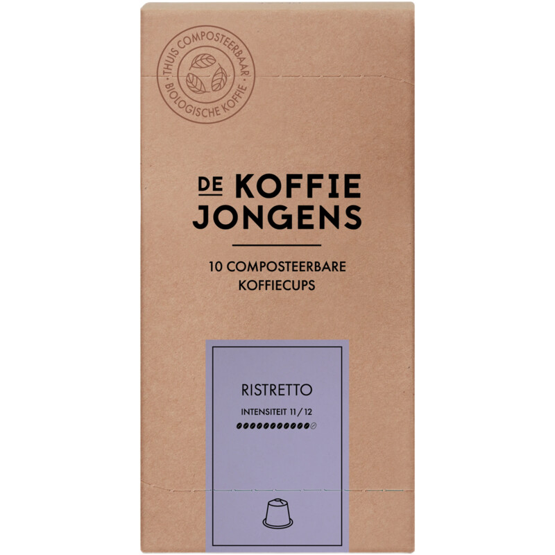De Koffiejongens Ristretto capsules