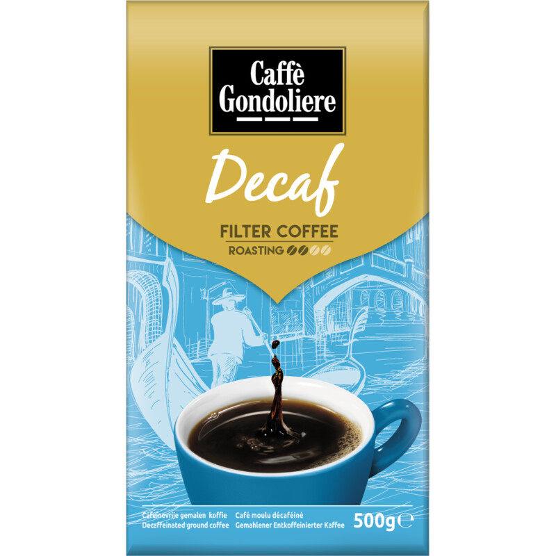 Caffè Gondoliere Decaf filter coffee