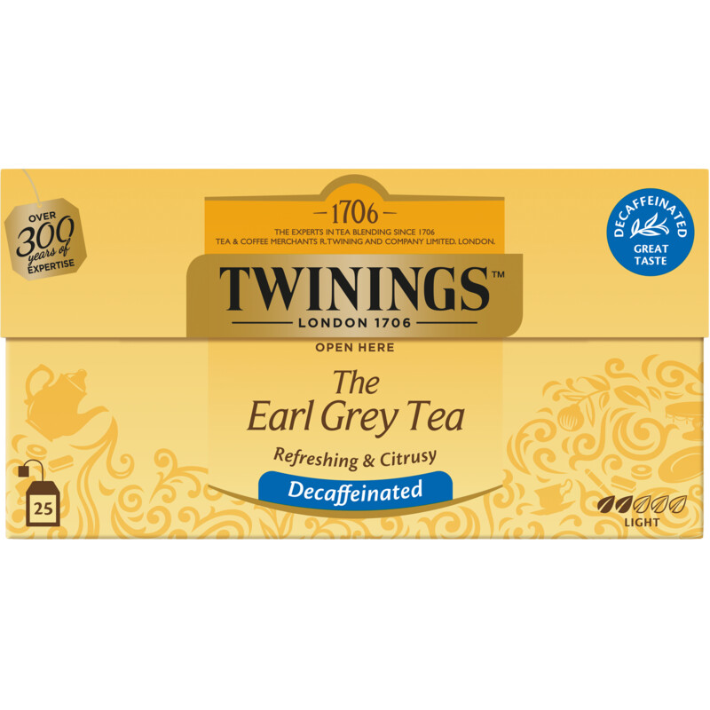 Twinings Earl grey decaff