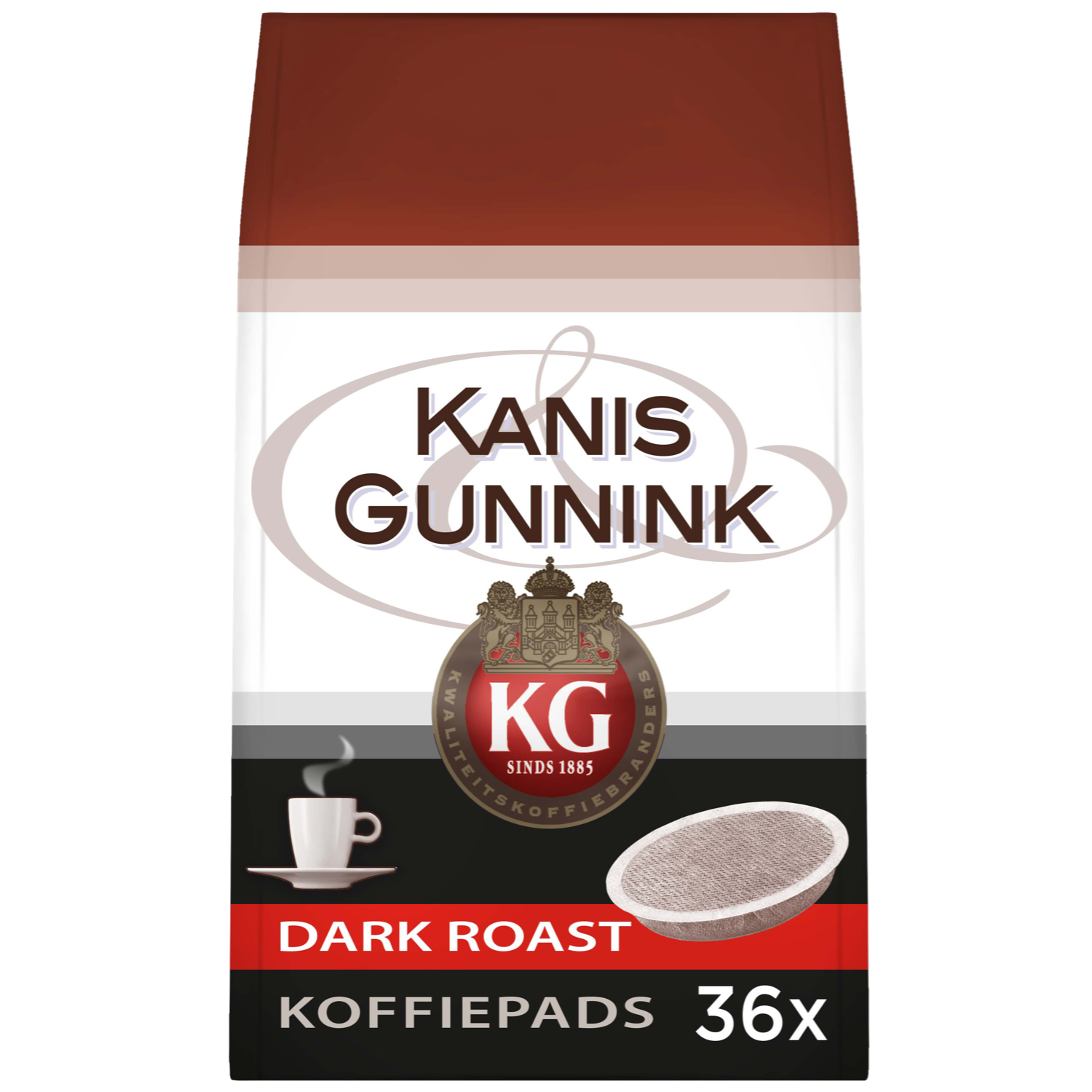 Kanis & Gunnink Dark roast koffiepads
