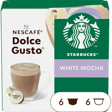 Starbucks Dolce gusto compatible white mocha
