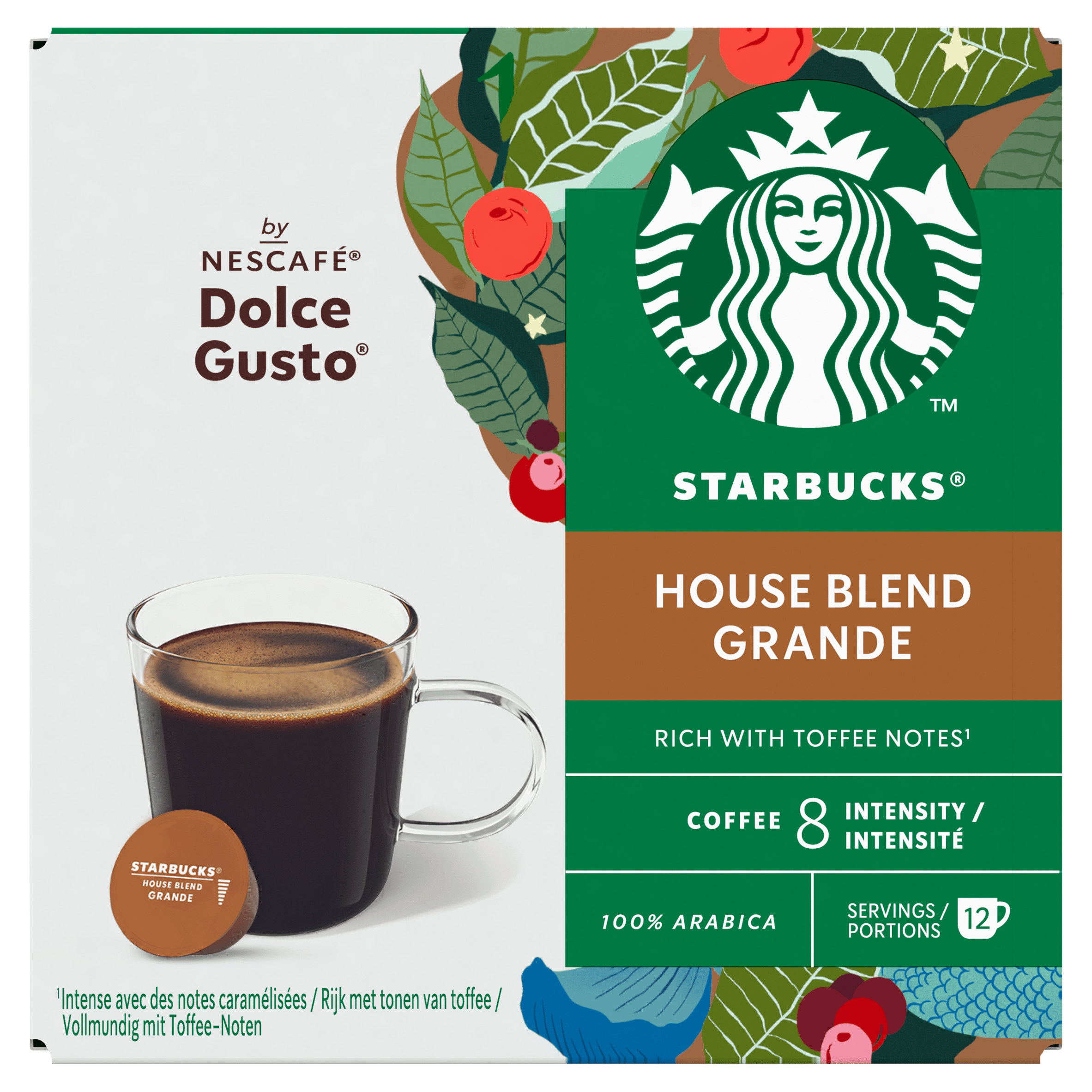 Starbucks Dolce gusto compatible house blend