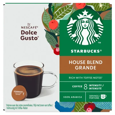 Starbucks Dolce gusto compatible house blend