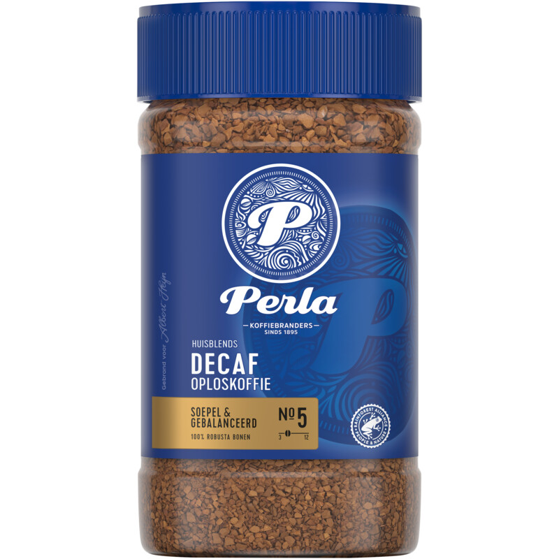 Perla Huisblends Decaf oploskoffie