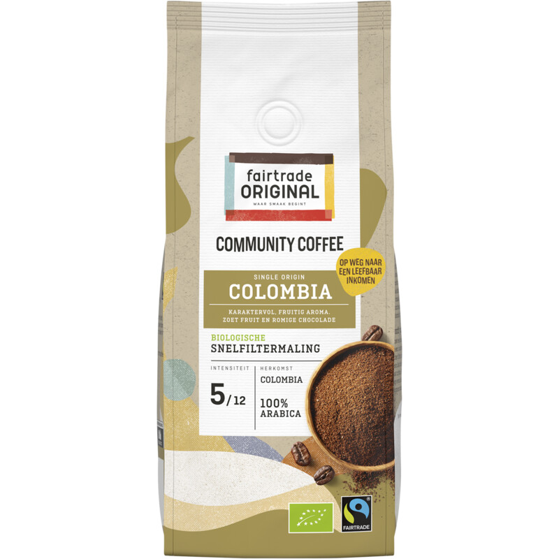 Fairtrade Original Colombia biologische snelfiltermaling