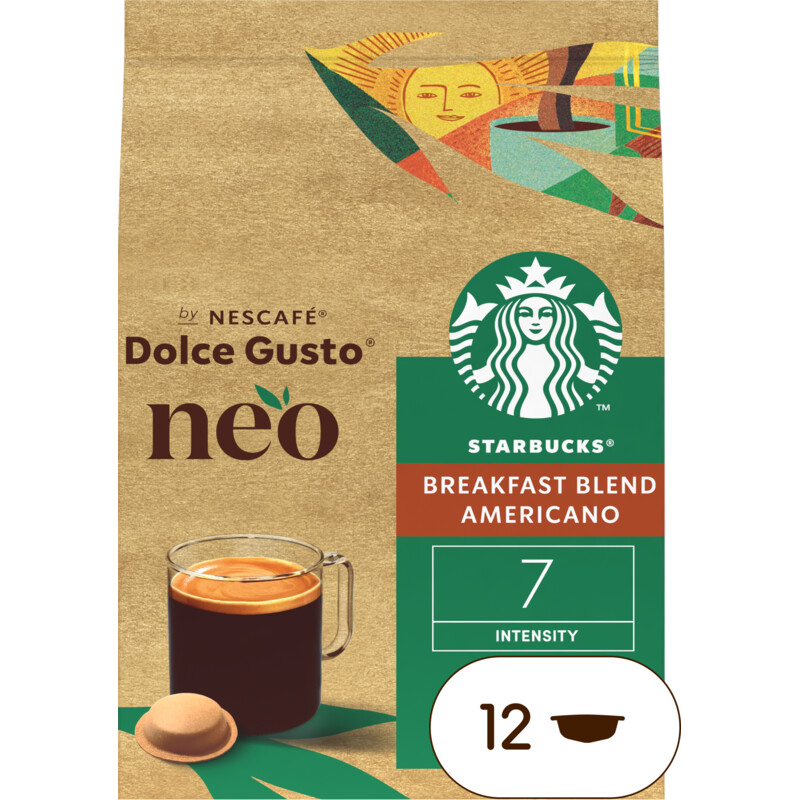 Nescafé Dolce Gusto Neo breakfast blend Americano koffiepads