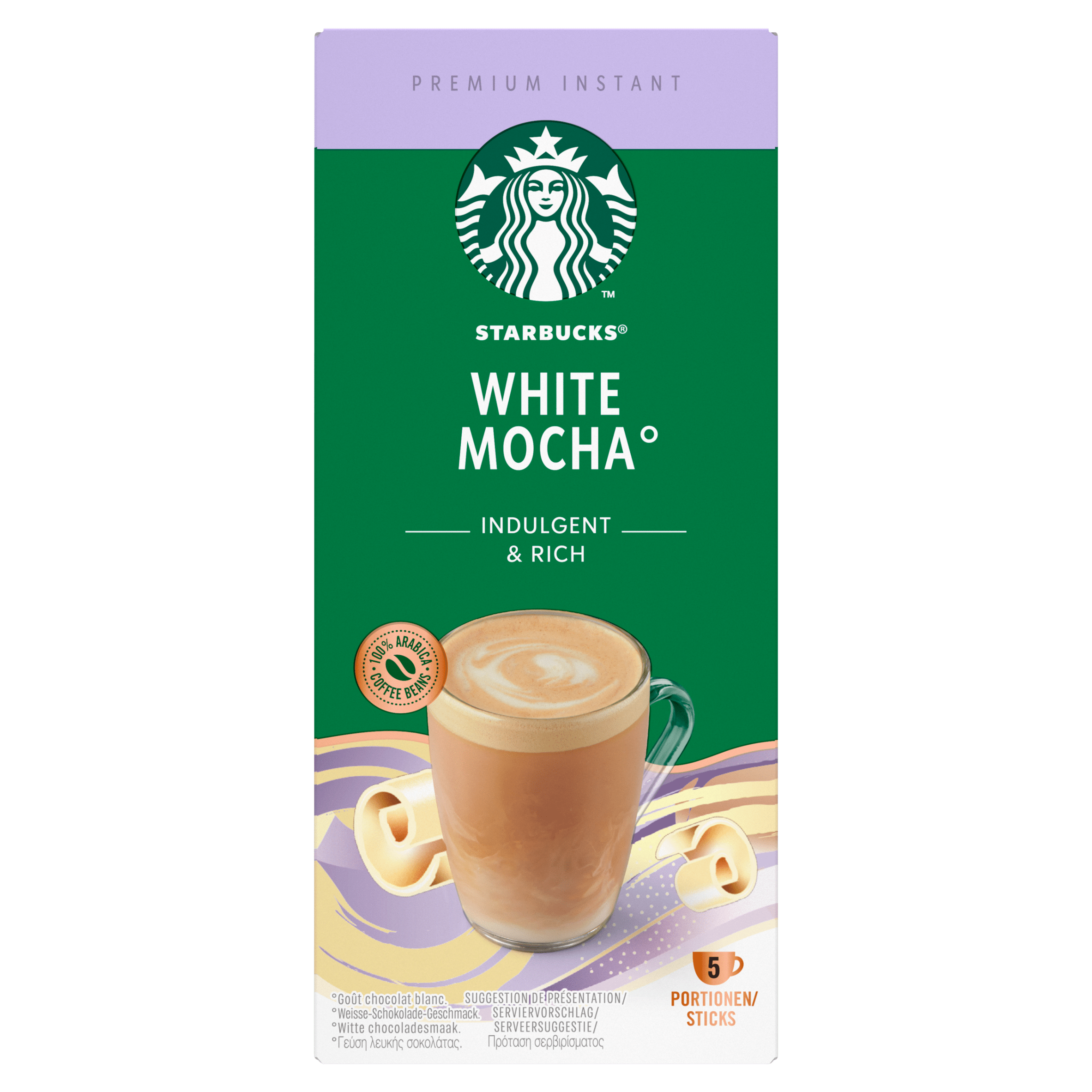 Starbucks White mocha instant sticks