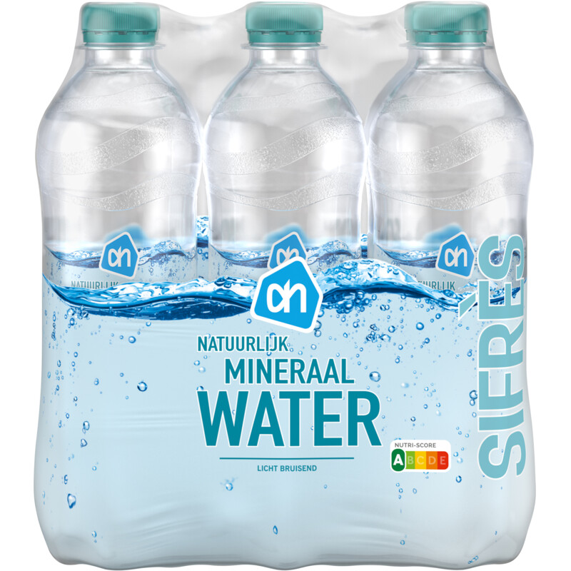 AH Mineraalwater licht bruisend 6-pack