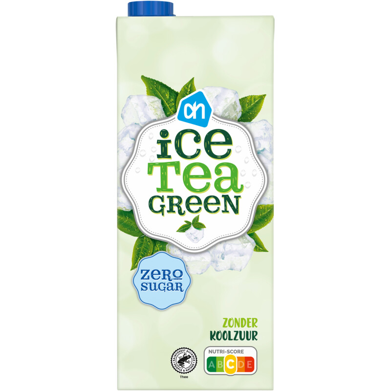 AH Ice tea green zero zonder koolzuur