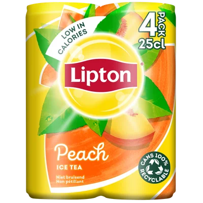 Lipton Ice tea peach 4-pack