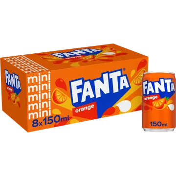Fanta Orange mini 8-pack