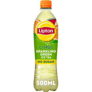 Lipton Ice tea green citrus sparkling no sugar