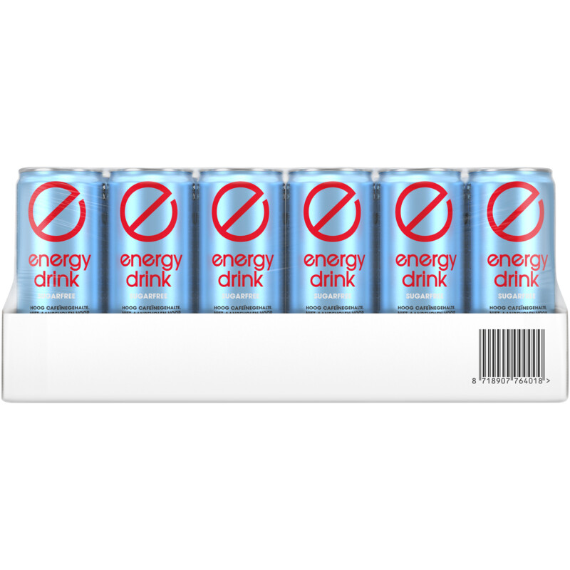 E Energy drink sugarfree tray