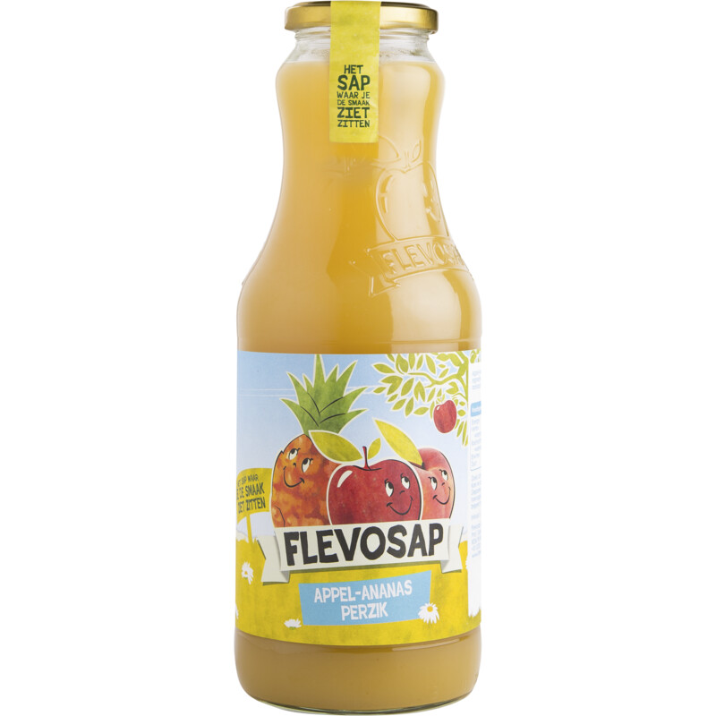Flevosap Appel-ananas-perzik