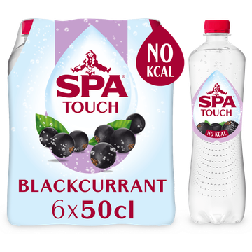 Spa Touch bruisend blackcurrant