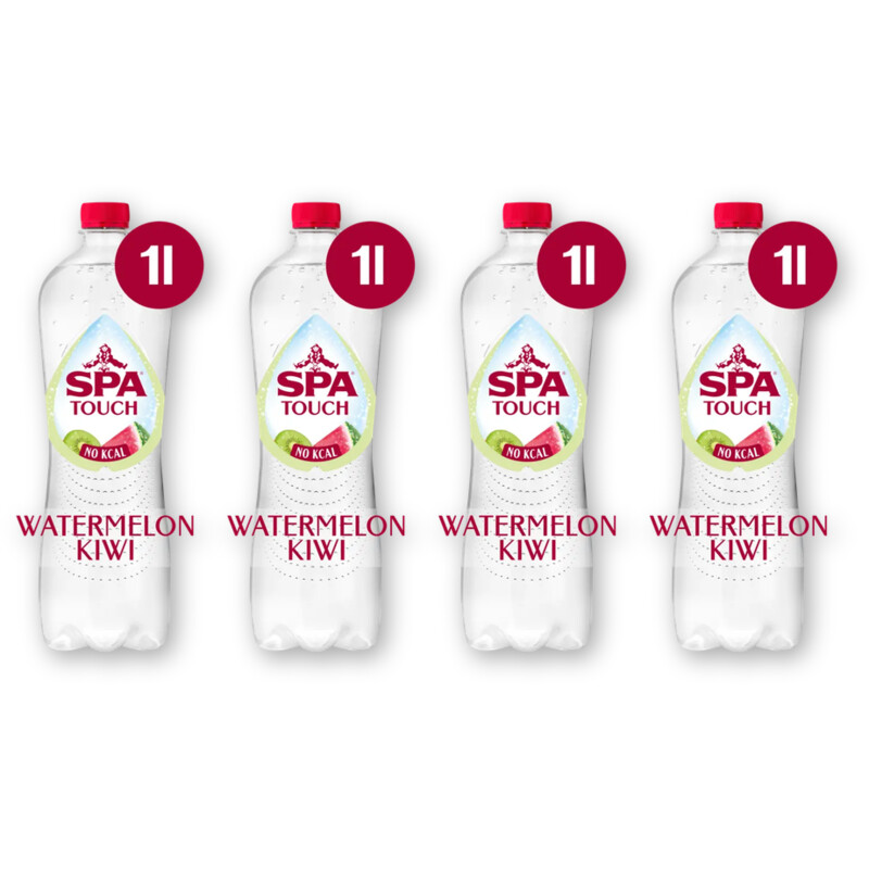 Spa Touch bruisend watermelon kiwi 4-pack