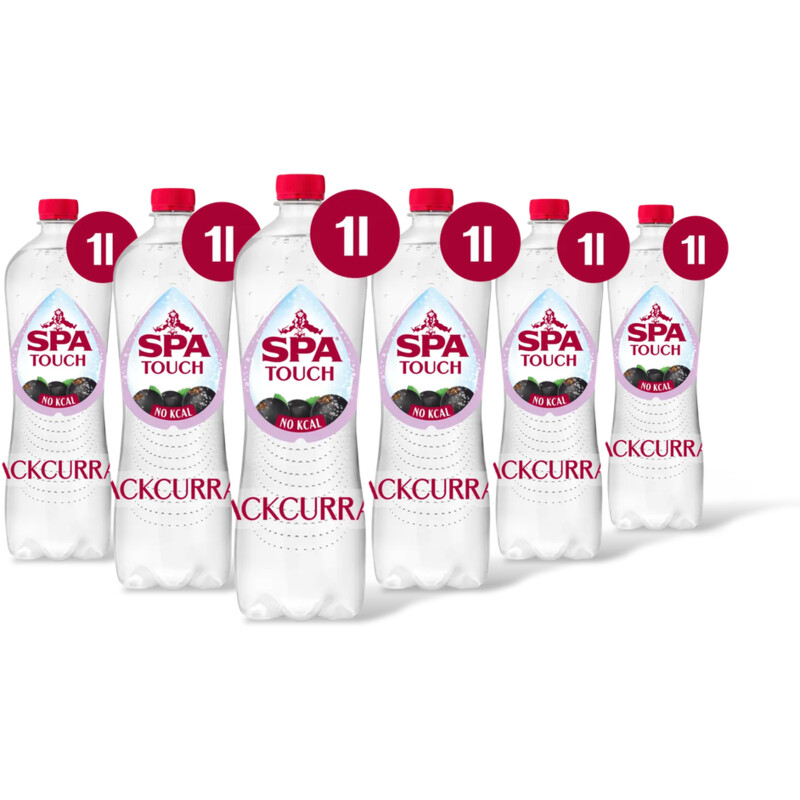 Spa Touch bruisend blackcurrant 6-pack