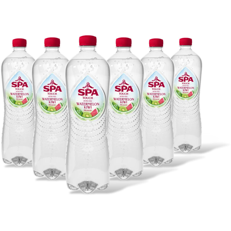 Spa Touch bruisend watermelon kiwi 6-pack