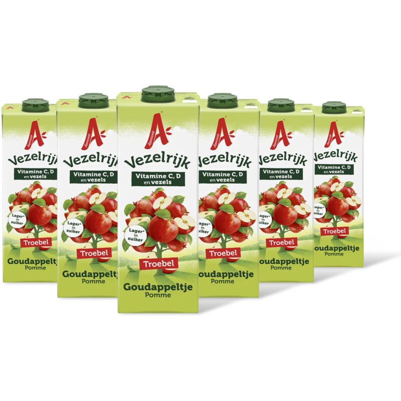 Appelsientje Goudappeltje troebel 6-pack