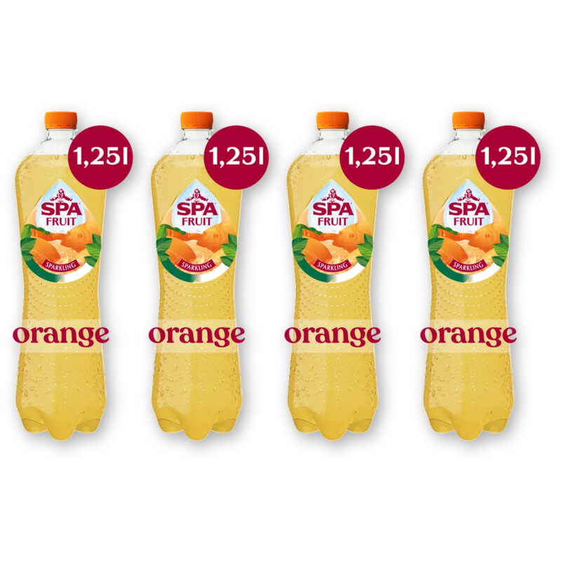Spa Fruit orange 4-pack