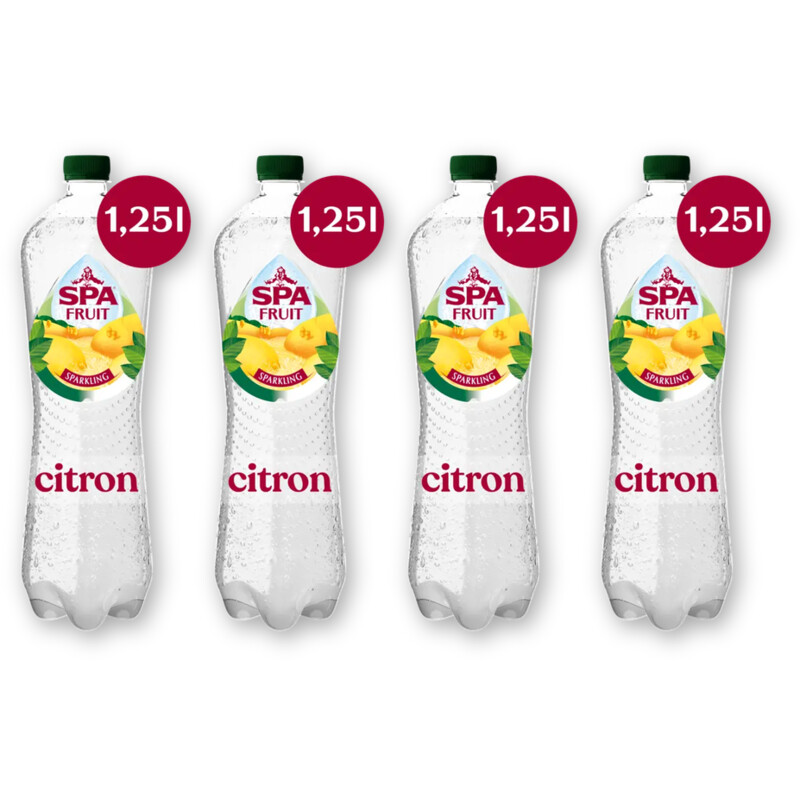 Spa Fruit citron 4-pack