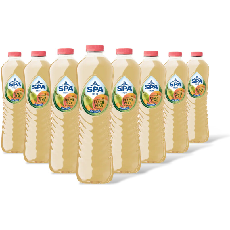 Spa Fruit peach pear 8-pack
