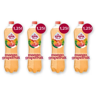 Spa Fruit mango grapefruit bruisend 4-pack