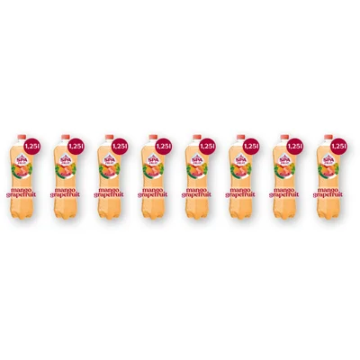 Spa Fruit mango grapefruit bruisend 8-pack