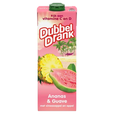 DubbelDrank Ananas & guave