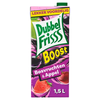 DubbelFrisss Boost bosvruchten & appel