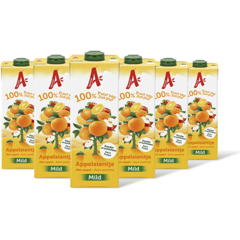 Appelsientje Sinaasappelsap mild 6-pack