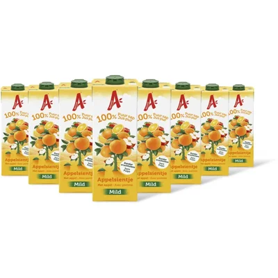 Appelsientje Sinaasappelsap mild 8-pack