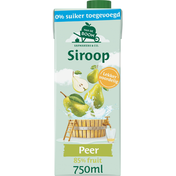 Van de Boom Peer siroop 0% suiker