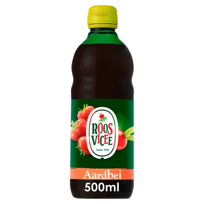Roosvicee Aardbei siroop