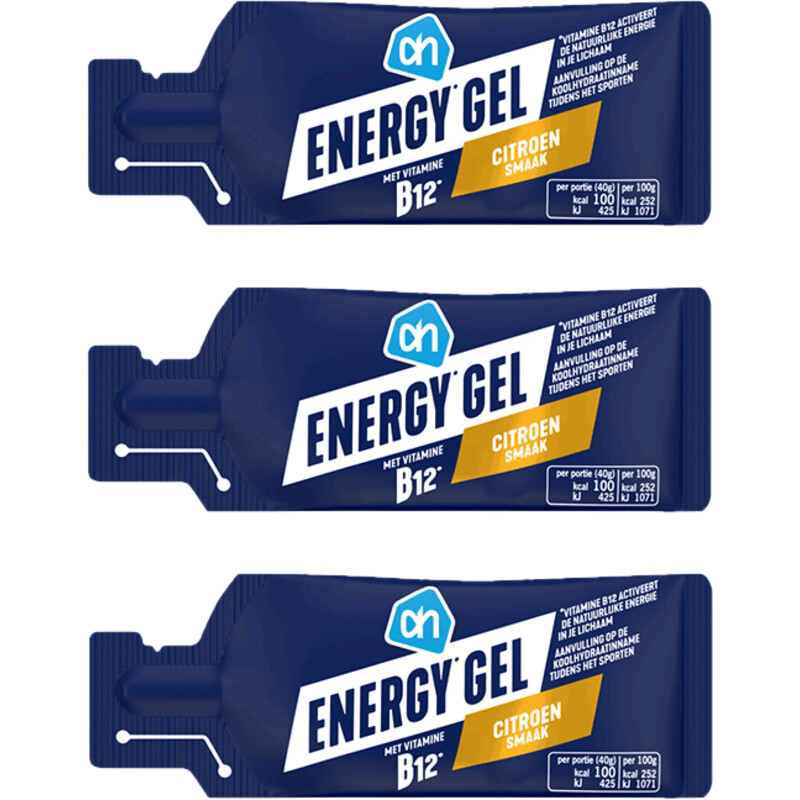 AH Energy gel citroen 3-pack