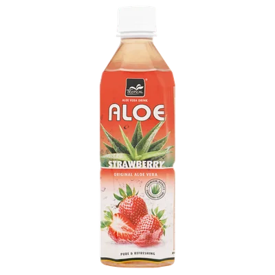 Tropical Aloe vera aardbei