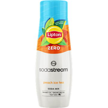 Sodastream Lipton peach zero ice tea siroop