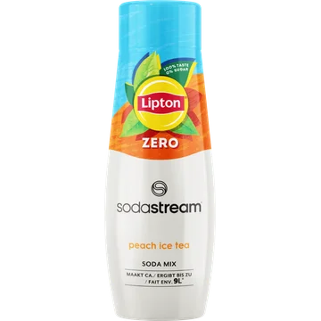 Sodastream Lipton peach zero ice tea siroop