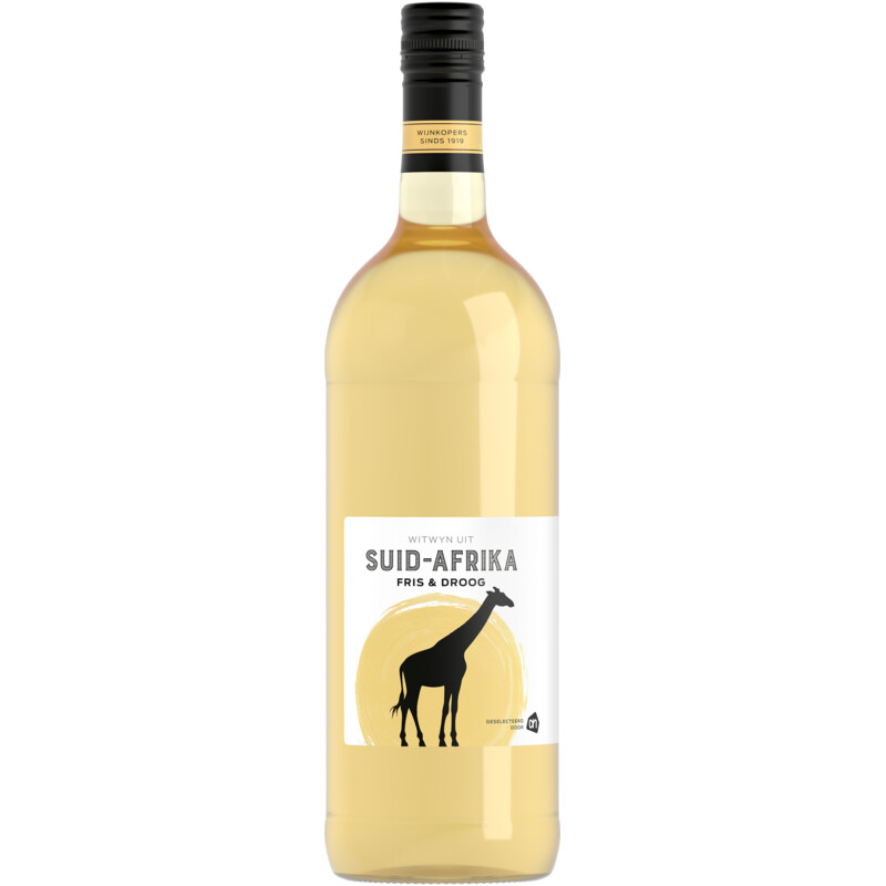 AH Fris & droge Zuid-Afrikaanse witte wijn