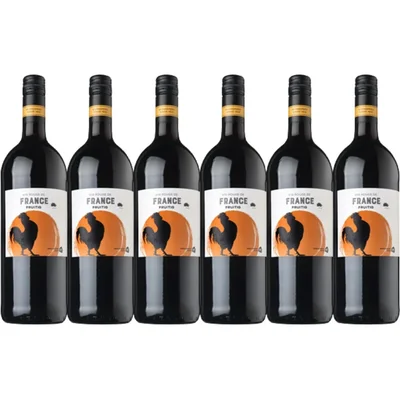 AH Fruitige Franse huiswijn rood 6-pack