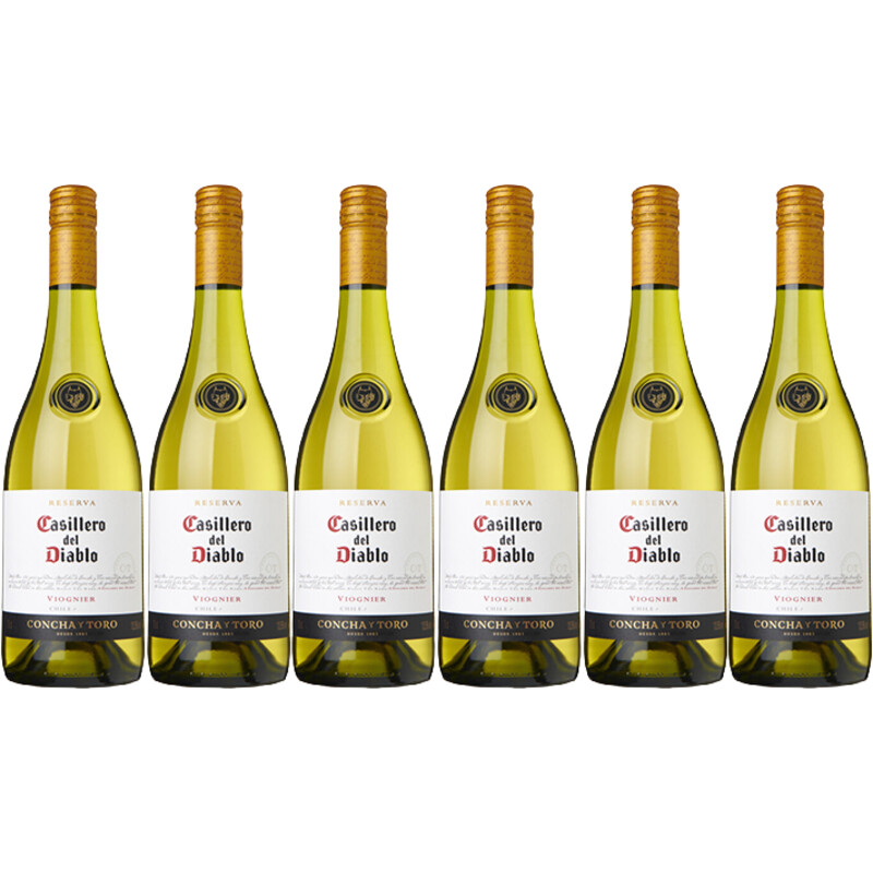 Casillero del Diablo Viognier reserva 6 flessen